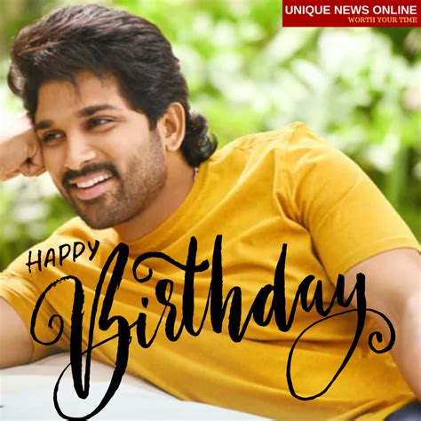 who does allu arjun share a birthday with